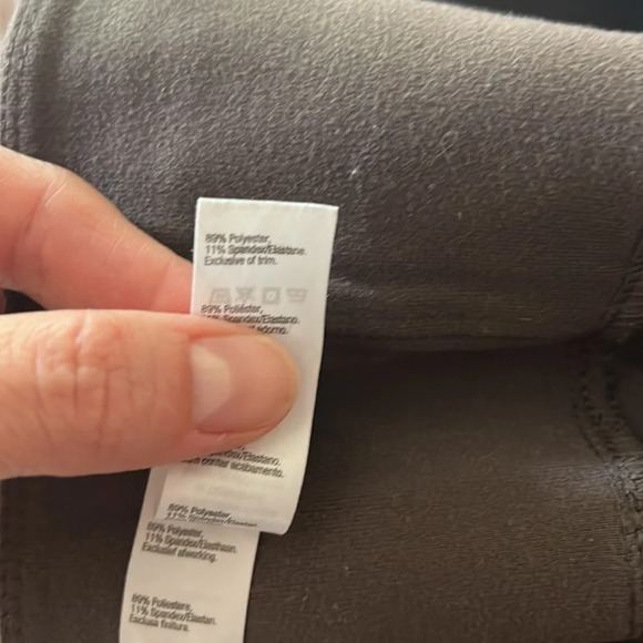 SPANX Ready to Wow Structured Capri Mnk Brown Size Small - Picture 4 of 9